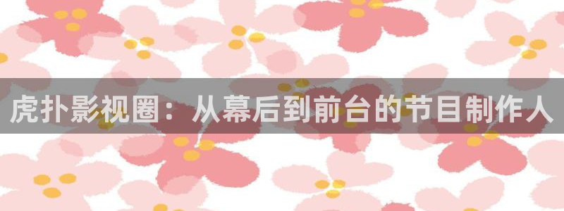 欧美影院首页在线播放：虎扑影视圈：从幕后到前台的节目制作人